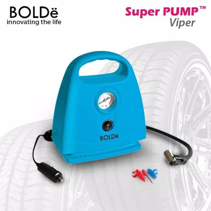 BOLDe Super Pump Viper Kompresor Mini Compressor DC Isi Angin Ban