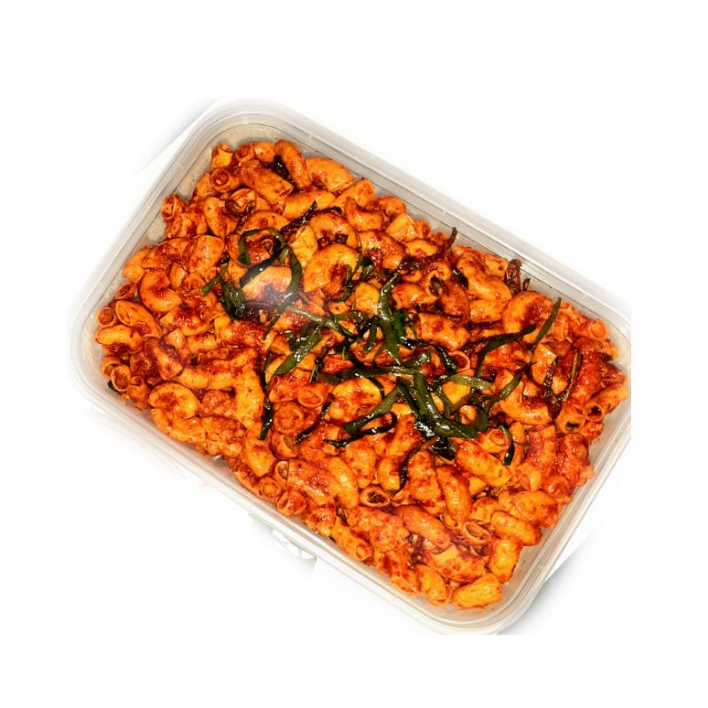 

MAKANAN RINGAN MAKARONI PEDAS GURIH DAUN JERUK 250 GR