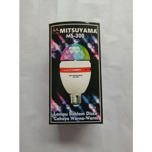 Lampu Bohlam Disco Warna-warni