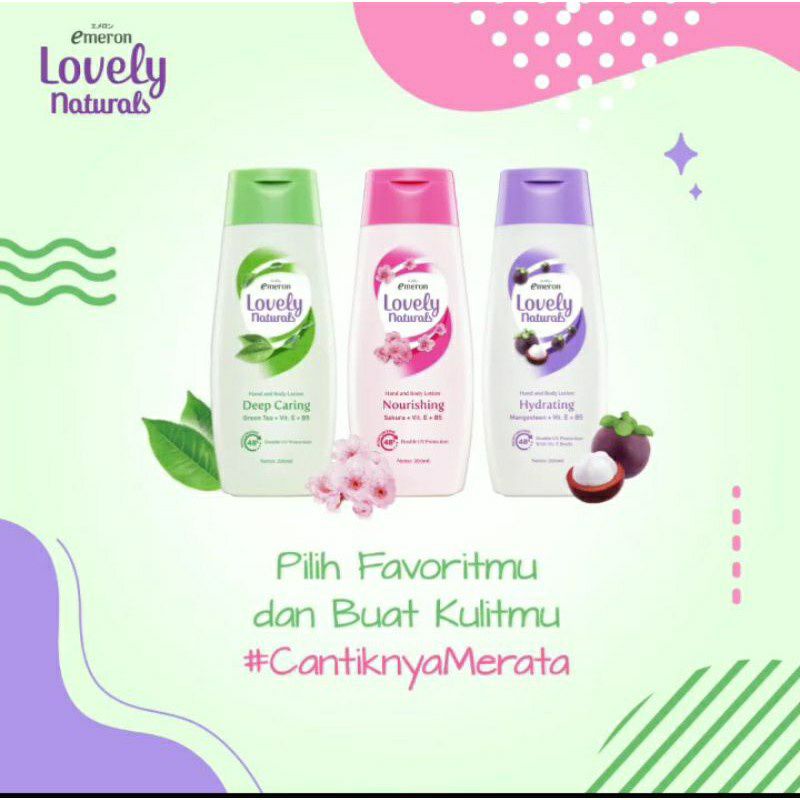 HAND BODY LOTION EMERON NATURAL 200 ML