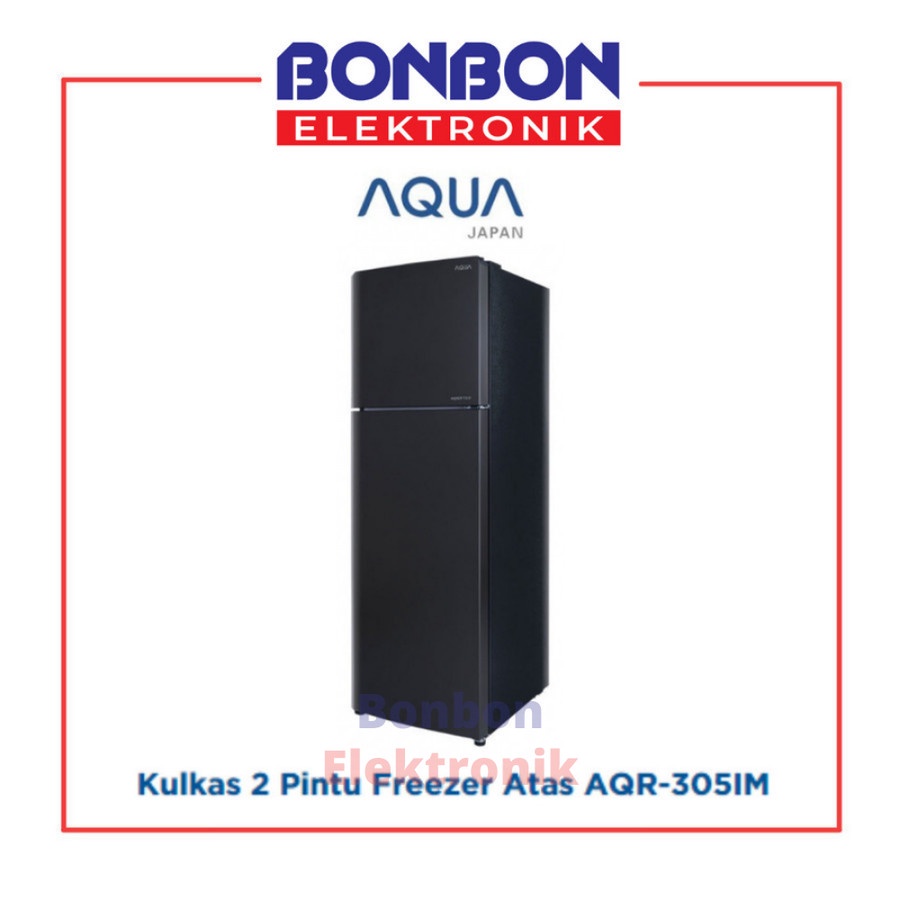 AQUA Kulkas 2 Pintu AQR-305IM(DS)