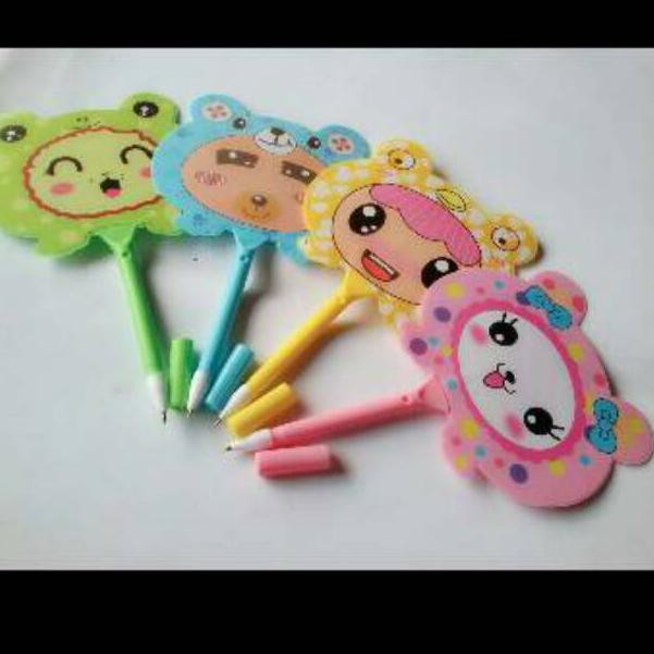 

Harga Baru!!-007 ( 50pcs ) - PENA KIPAS KARAKTER KEMAS PLASTIK