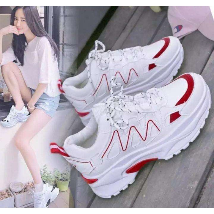 ARY_Shoes- Sepatu Sneakers Wanita Korea Terbaru 2021 Sepatu Cewe Sepatu Korea Sneakers Korea Sneaker