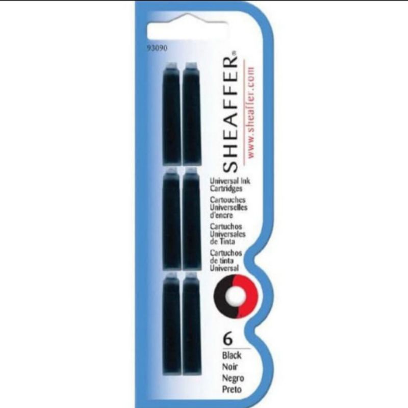 

sheaffer | ink cartridge fountain pen universal- blue/black