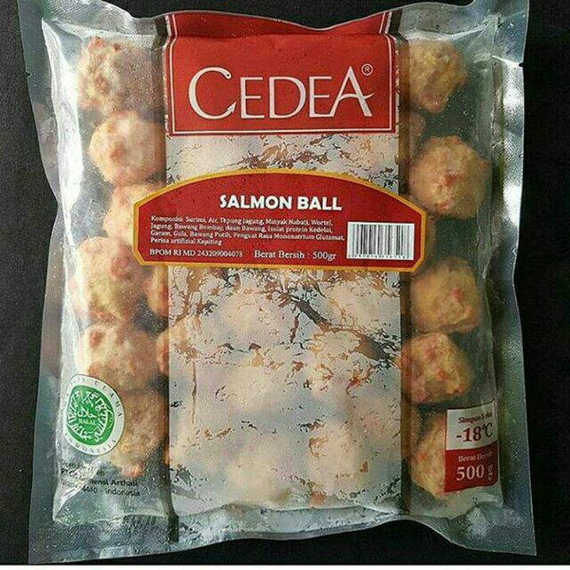 

Cedea salmon ball / Frozen food