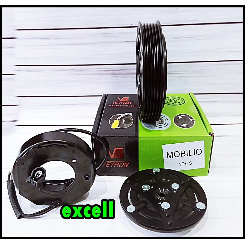 Magnet Magnit Clutch Pully Pulley Pulli Puli AC Mobil Honda Brv Hrv Mobilio 5Pk