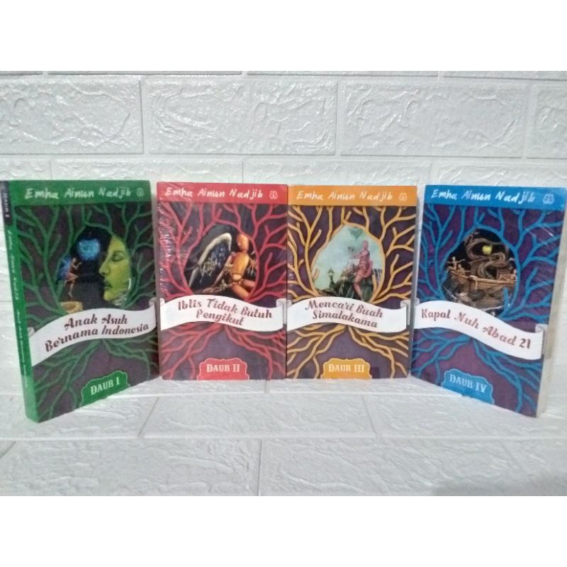 Paket Seri Buku Daur I - IV  Karya CakNun