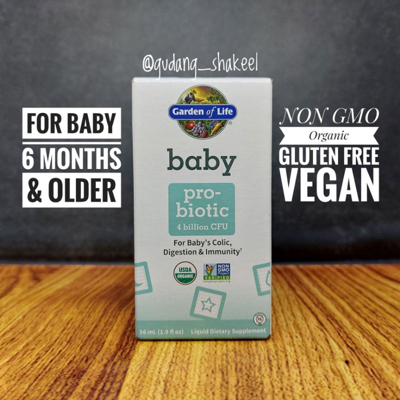 Garden of Life Baby Probiotic 4 billion CFU 56 ml