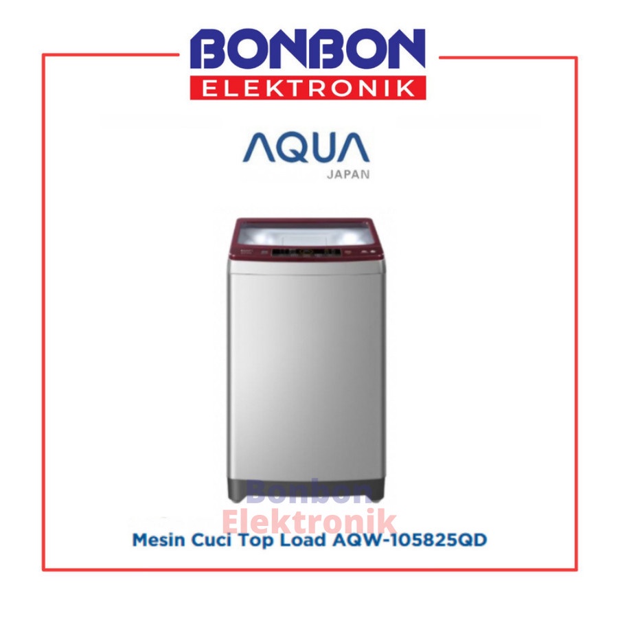 AQUA Mesin Cuci 1 Tabung 10KG AQW-105825QD / AQW105825QD / AQW 105825 QD