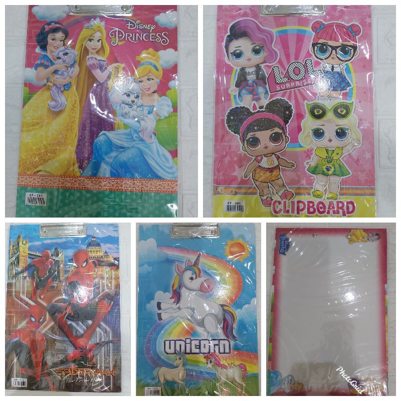 

papan jalan/clip board/papan ujian karakter