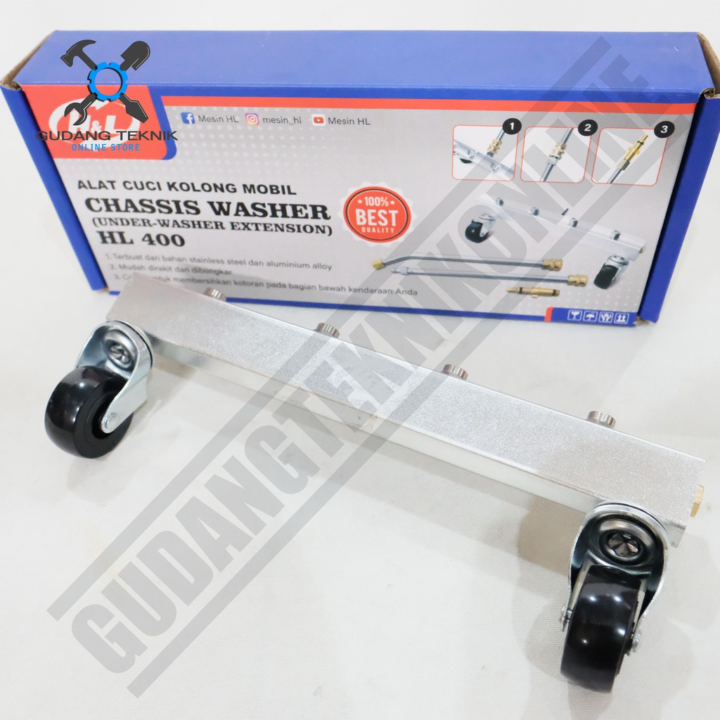 H&amp;L HL400 / Alat Cuci Kolong Mobil HNL HL 400 / Chassis Washer ( Under-Washer Extension ) H&amp;L HL-400