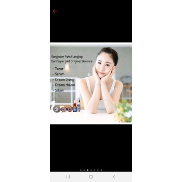 cream supergold 100% original