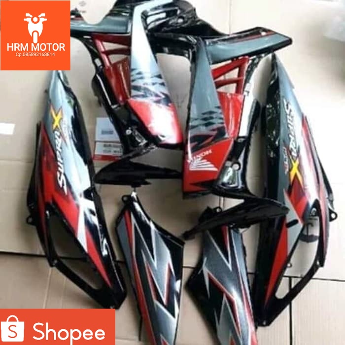 cover body dan sayap supra x 125 fi batman