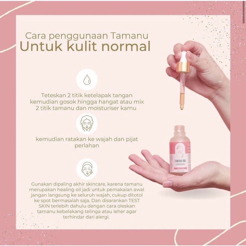 [ READY SIAP KIRIM ] ORI 100% TAMANU OIL &amp; FACE MIST SAFFRON PERLE BEAUTE / FACE OIL / OBAT BOPENG / ACNE / GLOWING