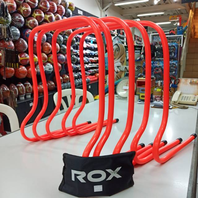 Gawang galah gawanggalah hurdle rox 50cm 50 cm 1 set isi 5