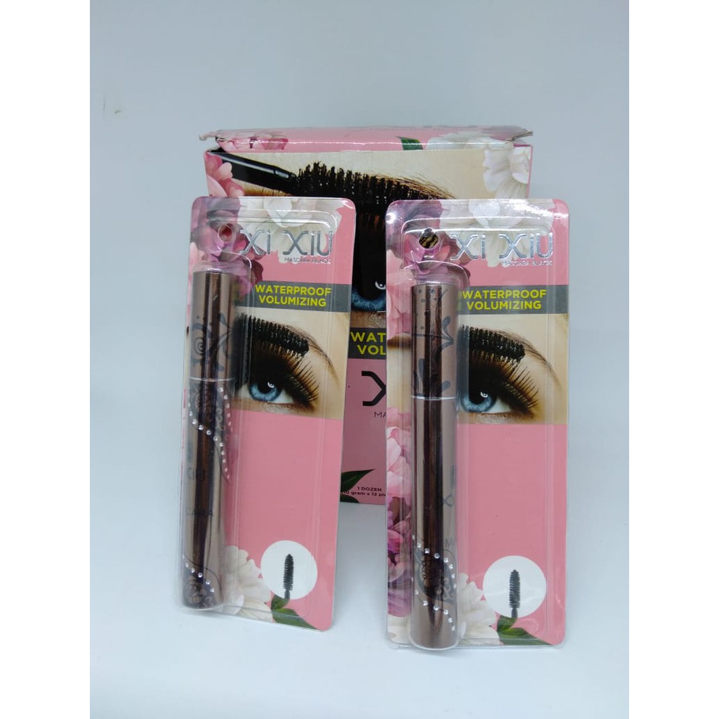 Mascara Black XIU XIU waterfroof volumizing