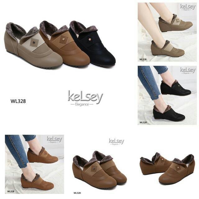 SEPATU WANITA BOOTS KELSEY WL328