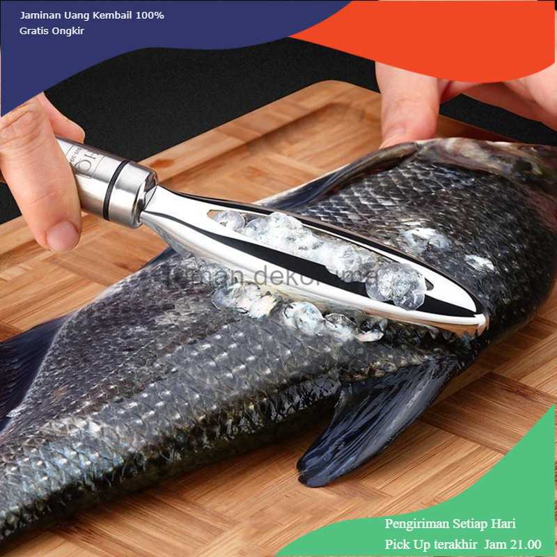 TD-AI01 LISM Pengupas Sisik Ikan Fish Scales Scraper Stainless Steel - FKW24