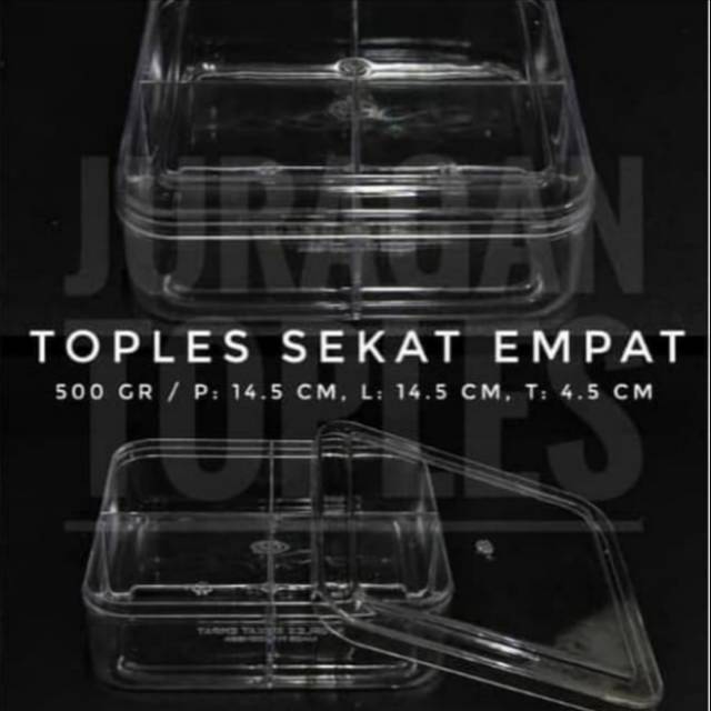 Toples kue kering sekat 4