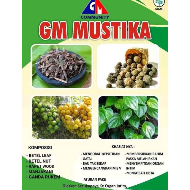 OBAT KEPUTIHAN GM MUSTIKA HERBAL ORIGINAL GUSMUS THERAPY