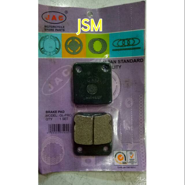 Kampas Rem Depan gl-pro