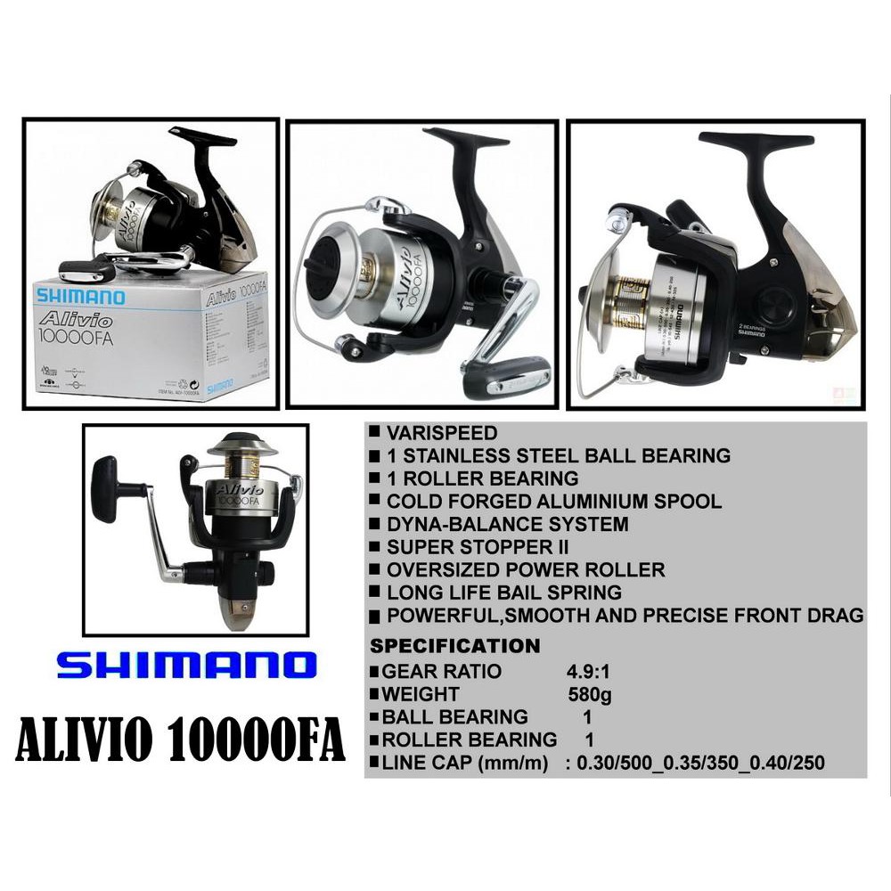 Reel Spinning Shimano ALIVIO FA