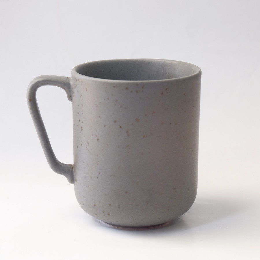 GELAS UTARI ABU  DOFF  MUG KERAMIK  MURAH UNIK Shopee 