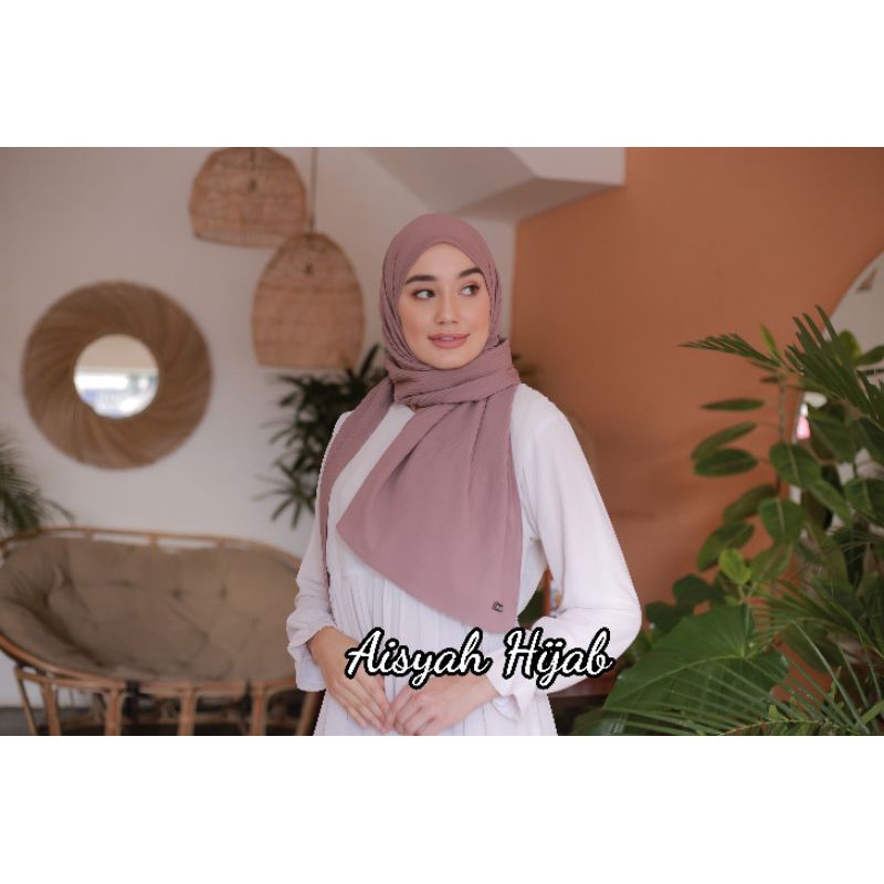 PASHMINA PLISKIT PLISKET PLEATED CERUTY BABYDOLL PREMIUM/ PASHMINA PLISKET LIDI CABANG/PLEATED SHAWL-1