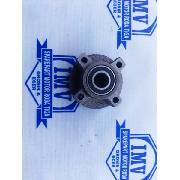 rumah gear pinion reduksi gardan belakang motor roda tiga Viar kaisar Nozomi