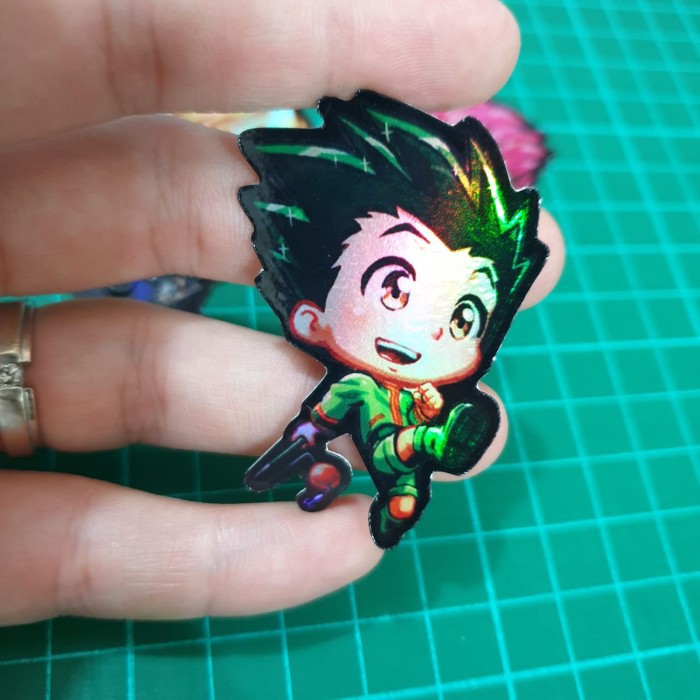 

Sticker Hologram Anime - PSH253 - Hunter x Hunter - Gon