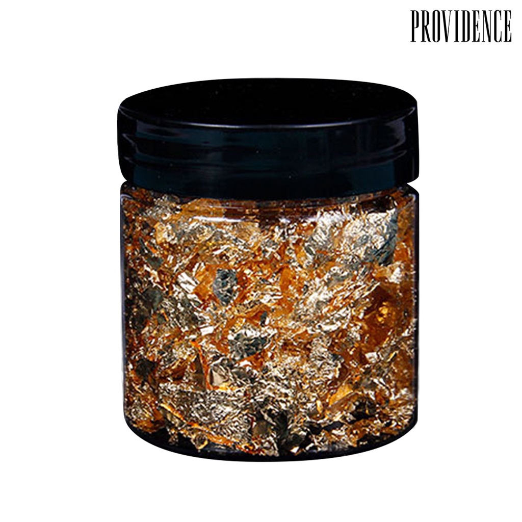 Providence Manicure Decals DIY Easy-Using Delicate Nail Art Gold Foil Paper for Women