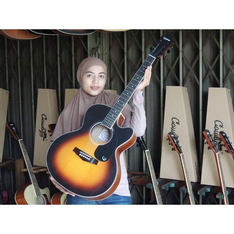 Gitar akustik epiphone custom