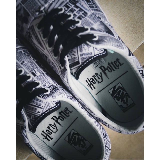 VANS ERA COMFYCUSH X @harrypotterfilm &quot;DAILY PROPHET&quot; ORIGINAL 100%