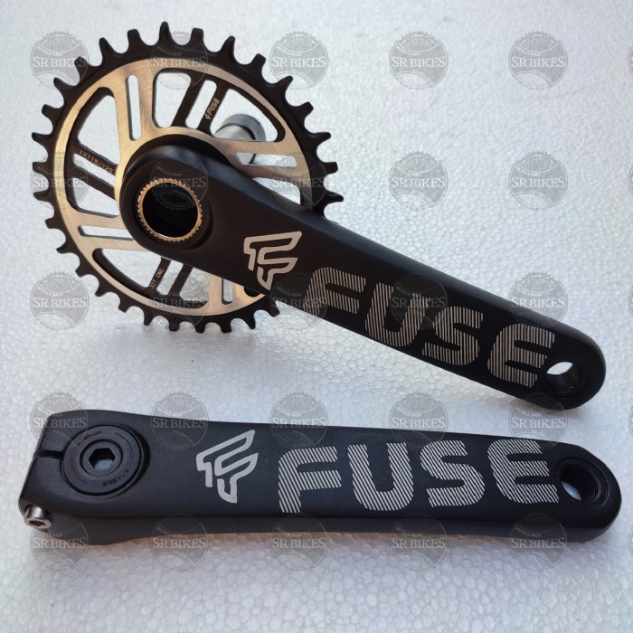 Crank Crankset Chainwheel SINGLE 32T / 34T HT 2 HOLLOWTECH 2 FUSE CL