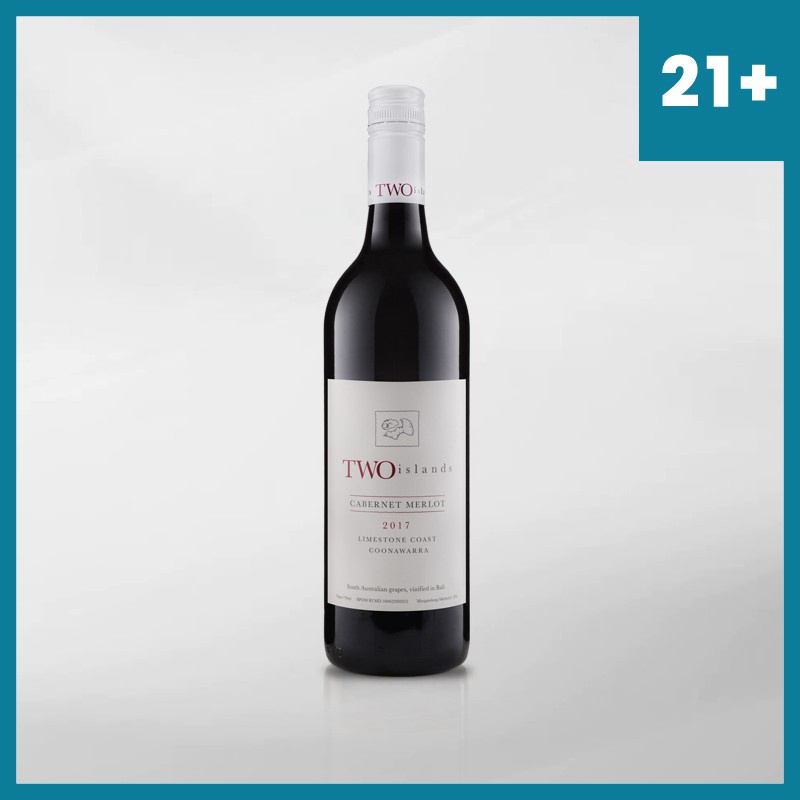 Two Islands Cabernet Merlot Red Wine 750 ml ( Original &amp; Resmi By Vinyard )