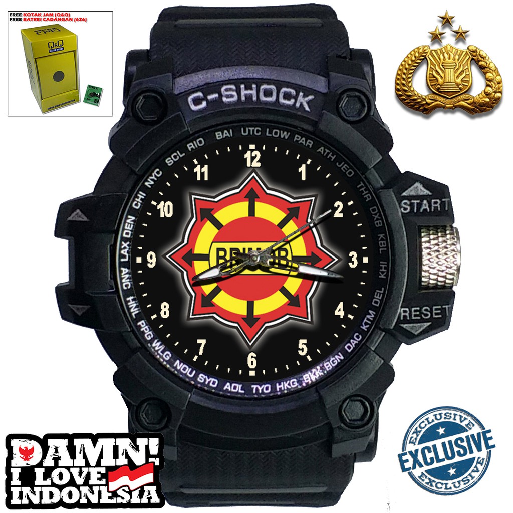 (EXCLUSIVE) JAM TANGAN BRIMOB