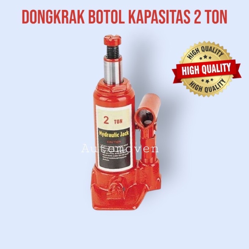 DONGKRAK 2 TON BOTOL HYDRAULIC JACK 2 TON