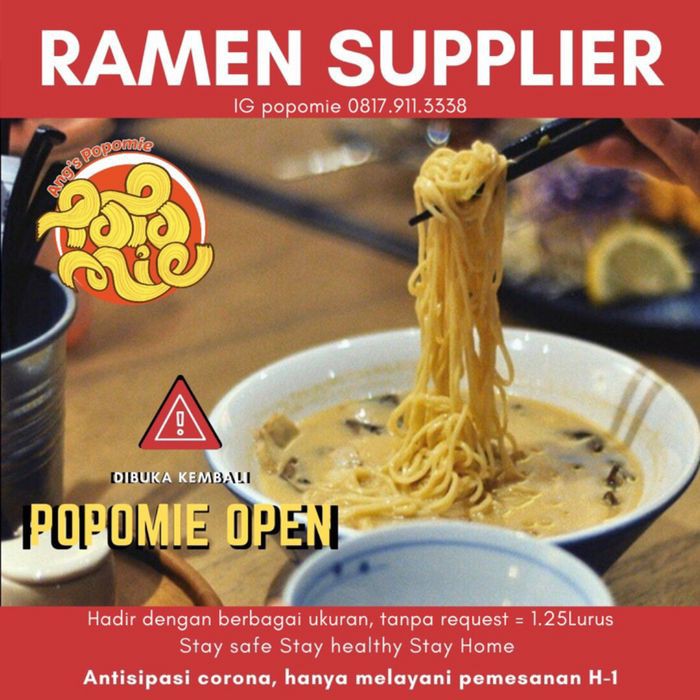 

Dijual Ramen Mentah - 1.25mm, Lurus Special