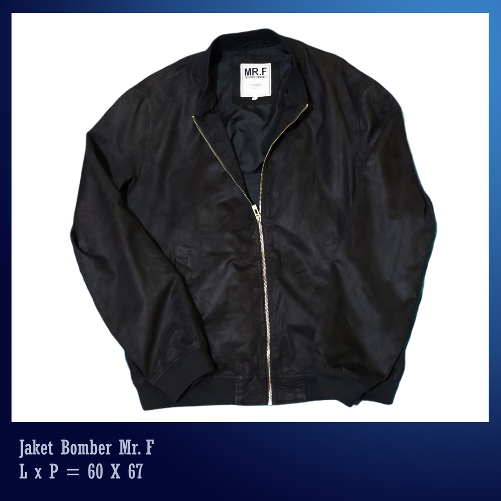 Jacket Bomber suede Mr.F