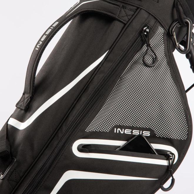 Inesis Tas Stick Golf Berdiri 100 Hitam Kapasitas 7 Clubs Stik Golf
