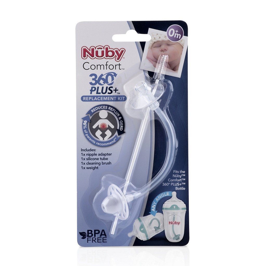 Nuby Replacement For Comfort Bottle (1Pk)