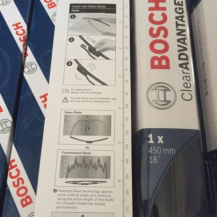Wiper BOSCH Clear Advantage 18"