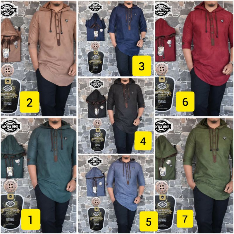 KOKO HOODIE/Koko QURTA/baju muslim pria/koko pria/kurta pakistan/baju muslim/koko hoodie