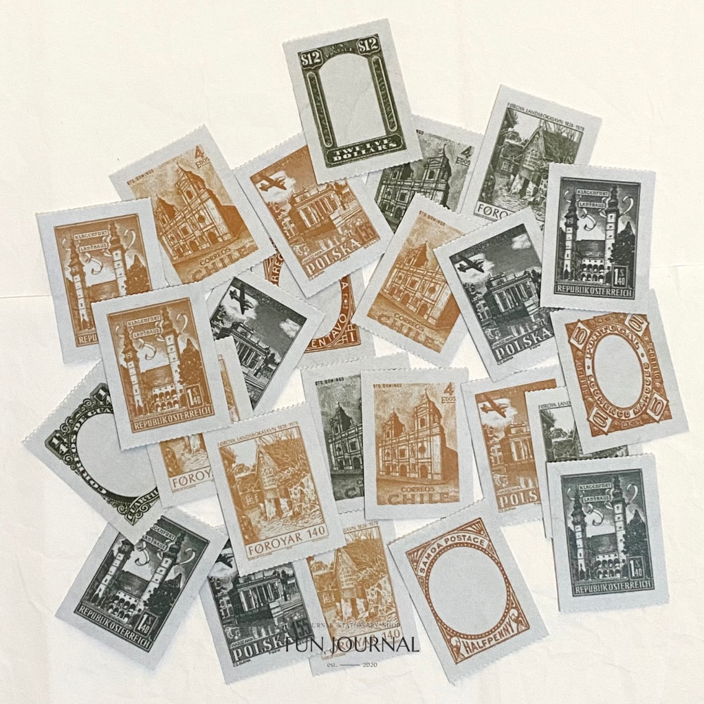 

ROYAL STAMP STICKER STIKER FLAKES UNTUK JOURNAL JURNAL PLANNING PLANNER SCRAPBOOK DIY BUJO