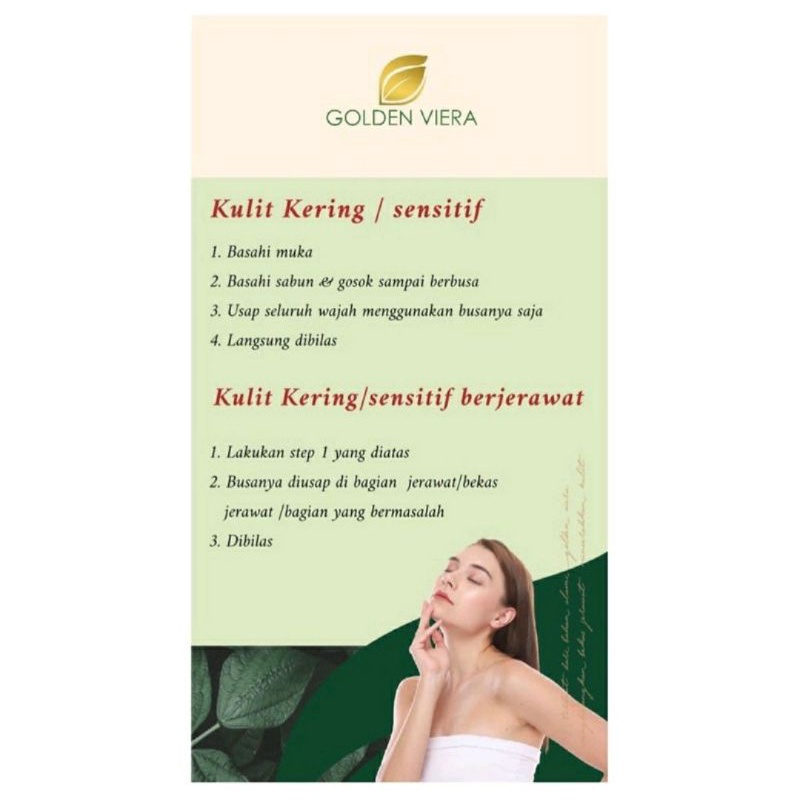 (Free Parfum roll) SABUN GOLDEN VIERA / SABUN JERAWAT / GOLDEN VIERA