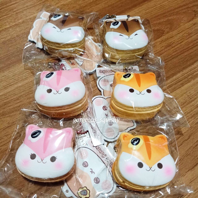 Squishy licensed poli mini pancake by popular boxes