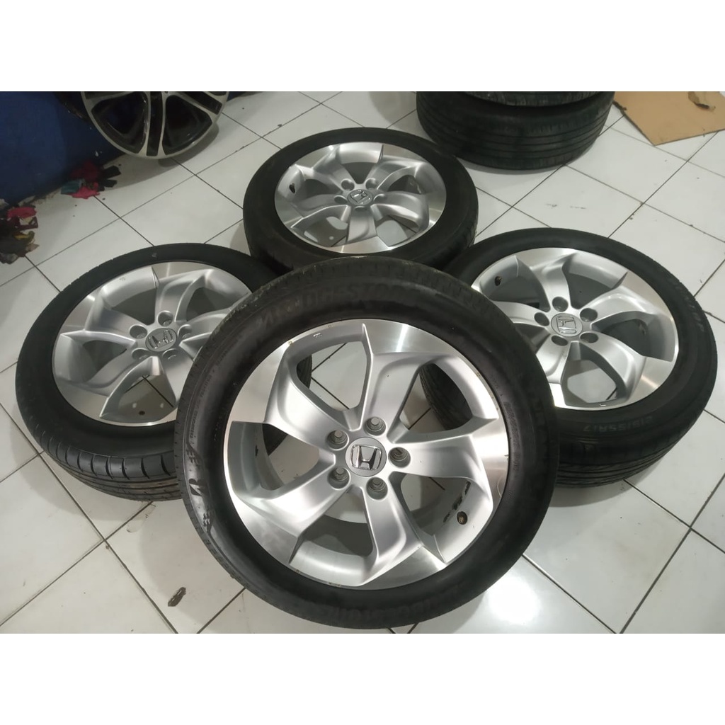 velg mobil bekas ring 17 copotan hrv plus ban 215 55 ring 17