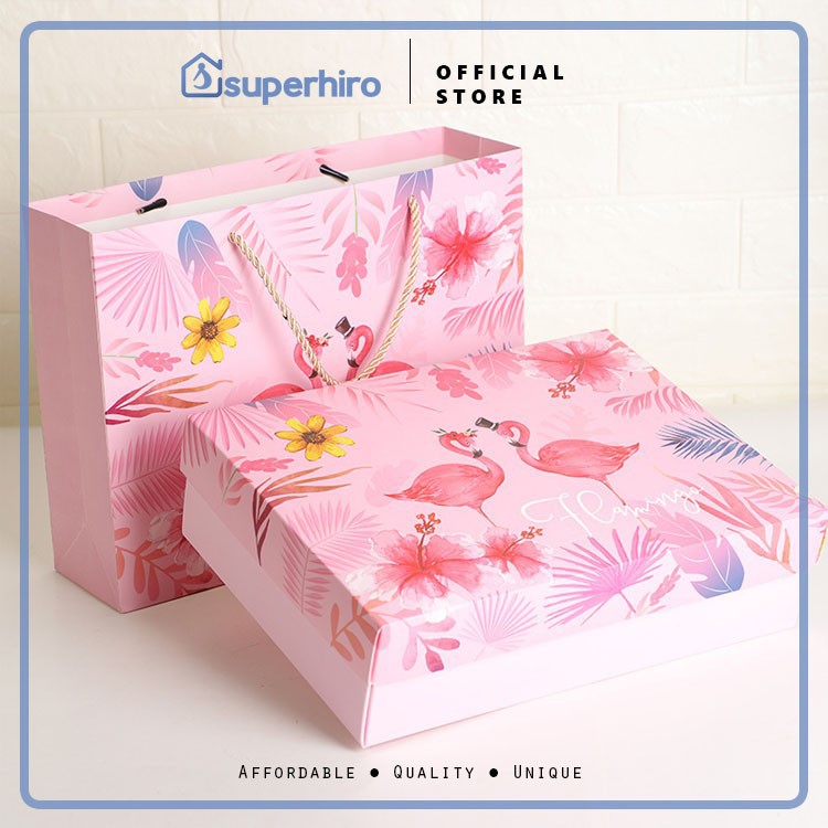 Box Kotak Bingkisan Paper Bag Hampers Hadiah Gift Lahiran Birthday