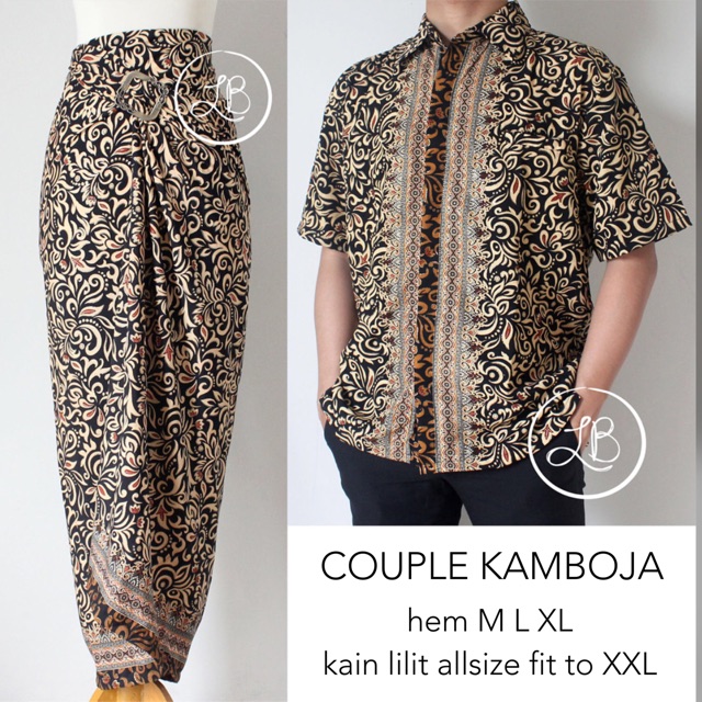 COUPLE KAMBOJA / KEBAYA COUPLE / KEBAYA MODERN