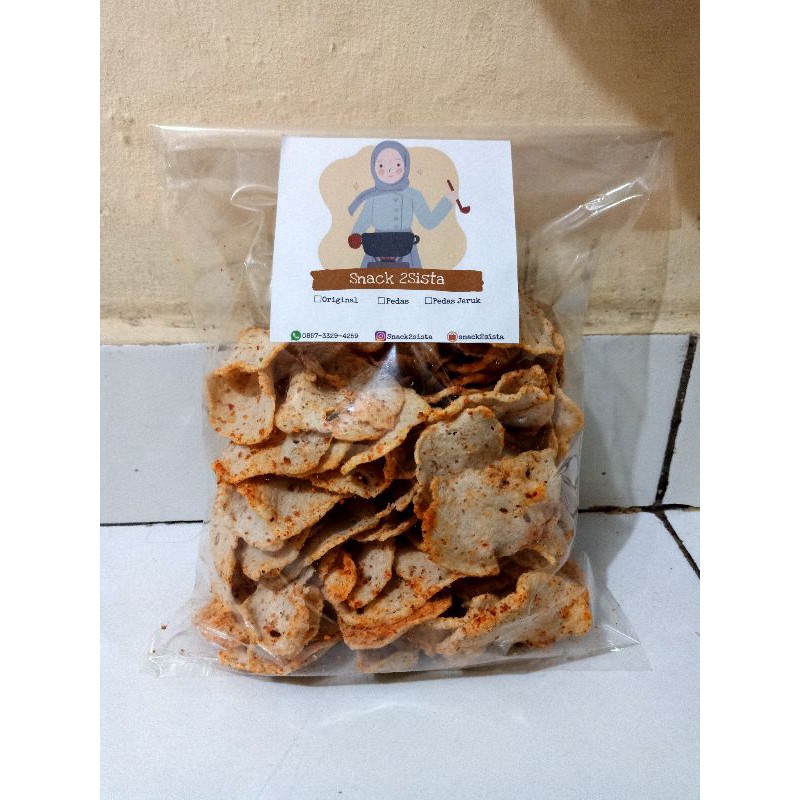 

Basreng Pedas/Original 250gr